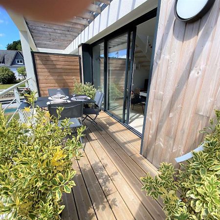 Duplex Lumineux A Benodet: Plage Et Thalasso A Pied, Terrasse, Parking Et Abri Velo Inclus - Fr-1-481-117 Bagian luar foto